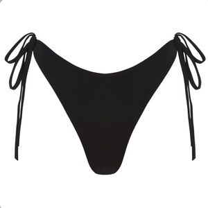 Myra Swim Pharr Black Bikini Bottoms L